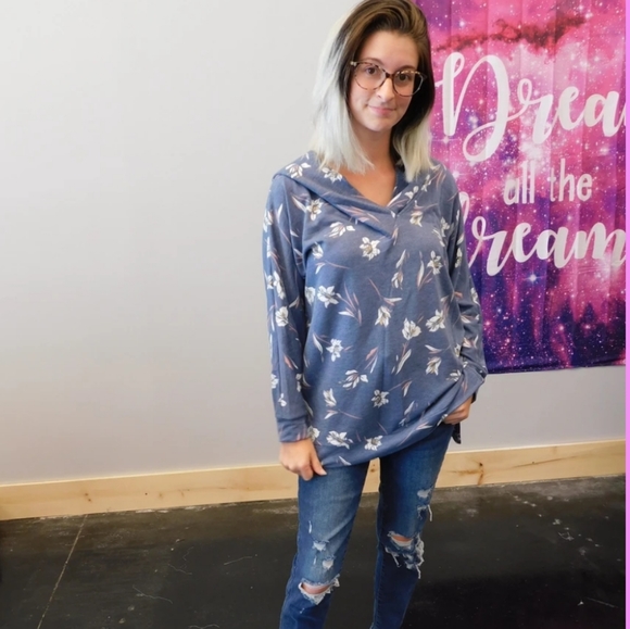 Floral Hoodie - Picture 1 of 1